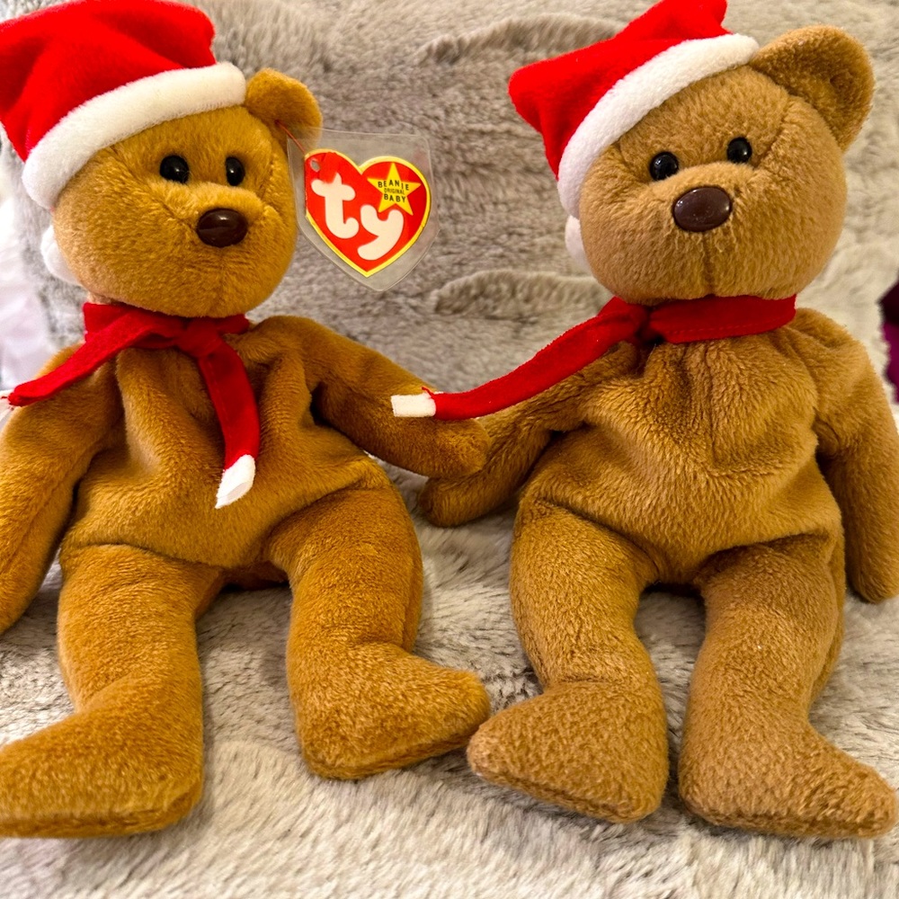 1997 Holiday Teddy the Bear Beanie babies